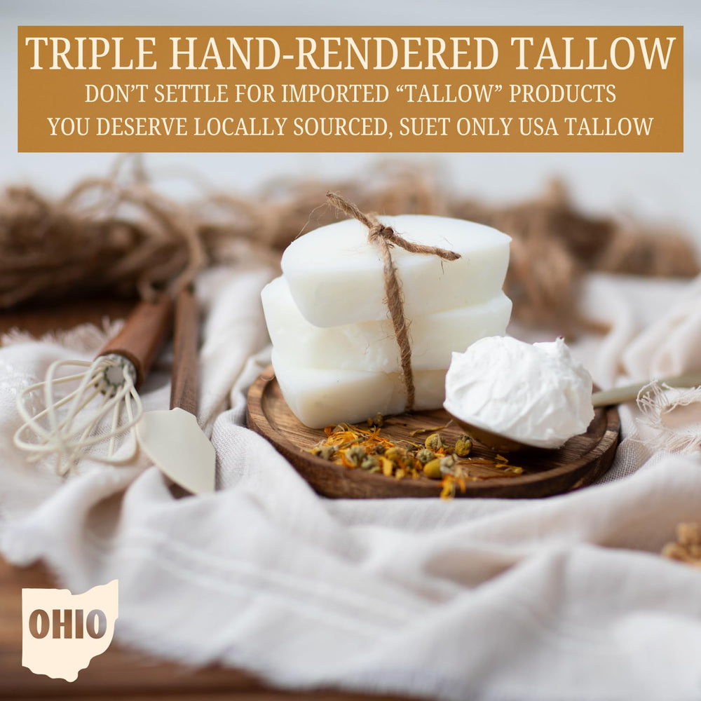 Unscented balm close-up reveals natural, earthy tones.