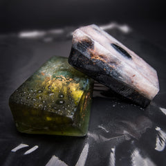Earth and Home natural ingredients soap with essential oils for skin-friendly cleansing.