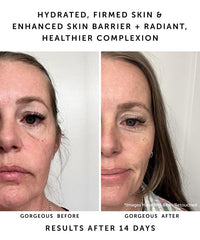 Mermaid Moon balm application demonstrates silky night-time finish for skin