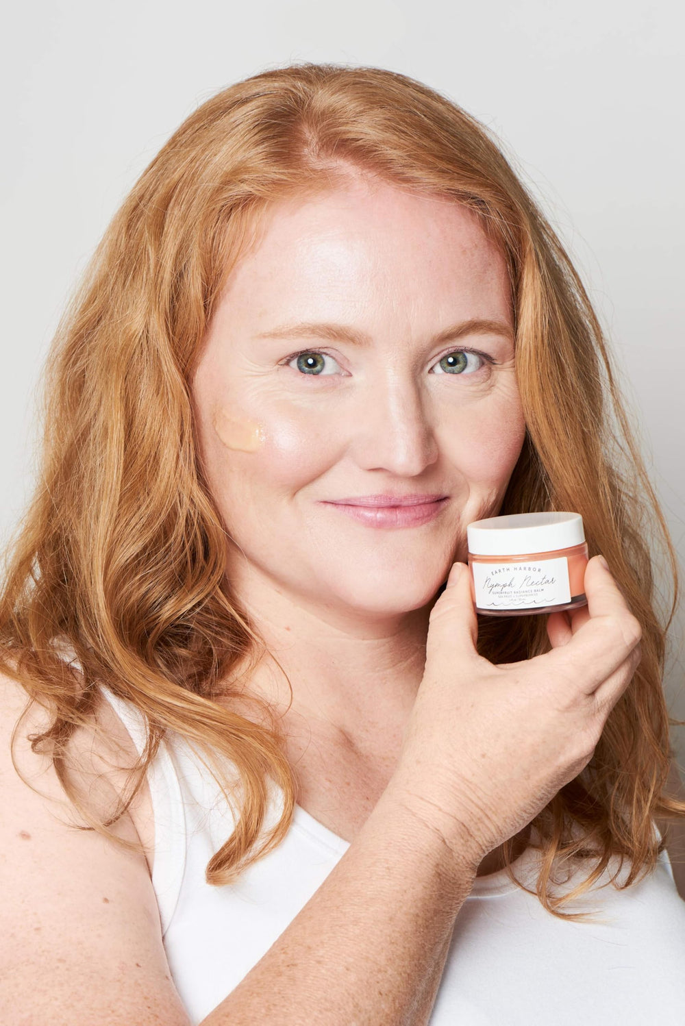 Earth Harbor NYMPH NECTAR vegan natural formula label and ingredients.