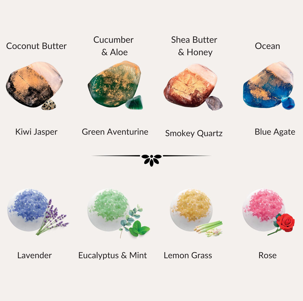 Earth & Home bath bomb fizz with assorted fragrances for a spa-style soak