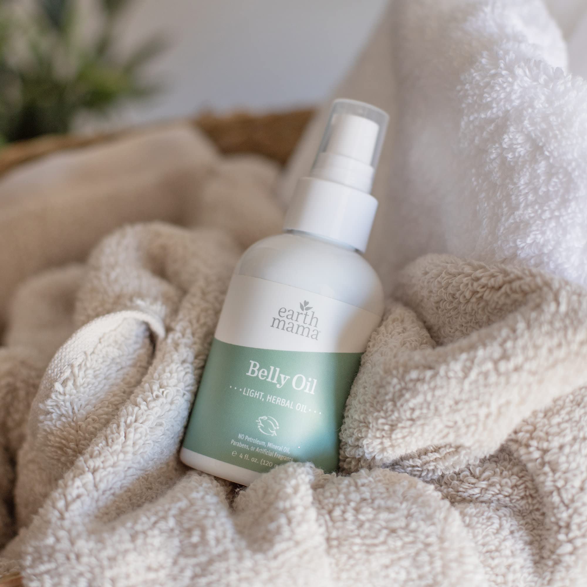 Earth Mama Belly Oil suitable for all ages
