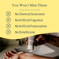 Earth Mama non-nano zinc chemical-free formula without white cast