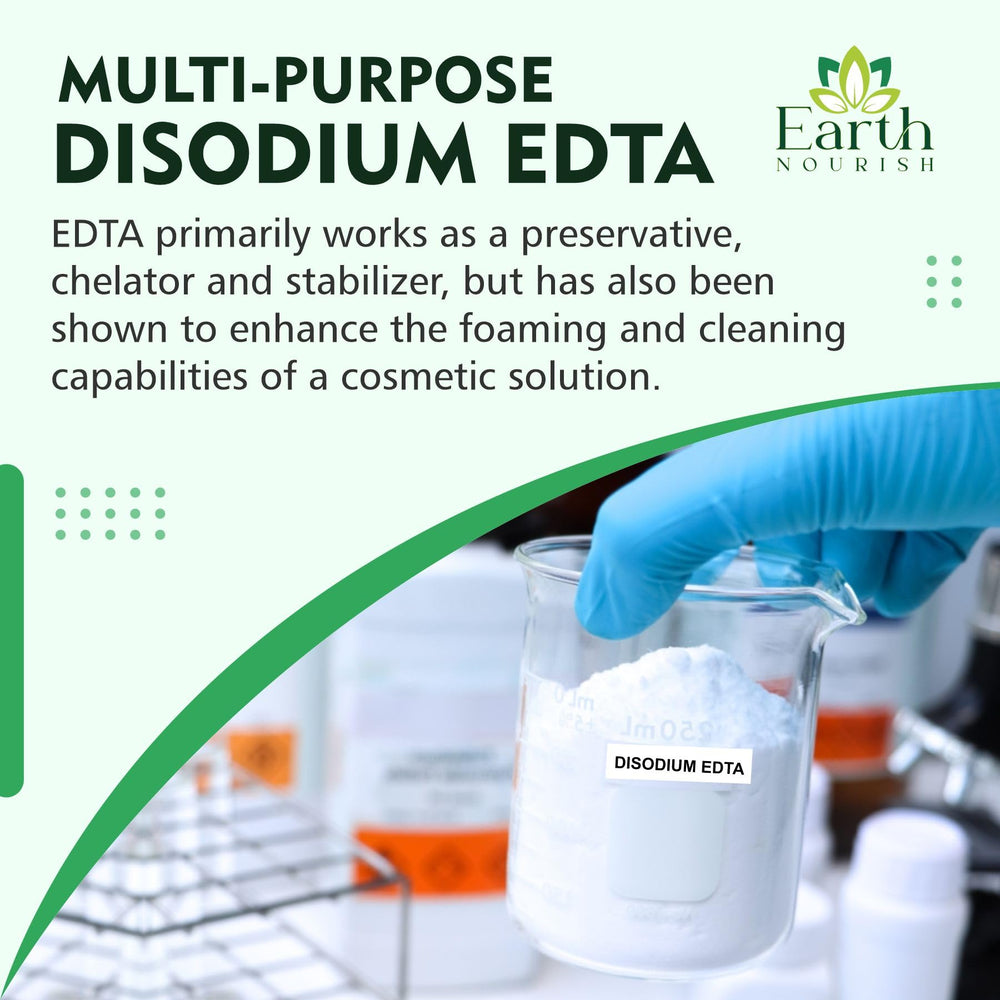 Safe handling of Earth Nourish EDTA for storage and use