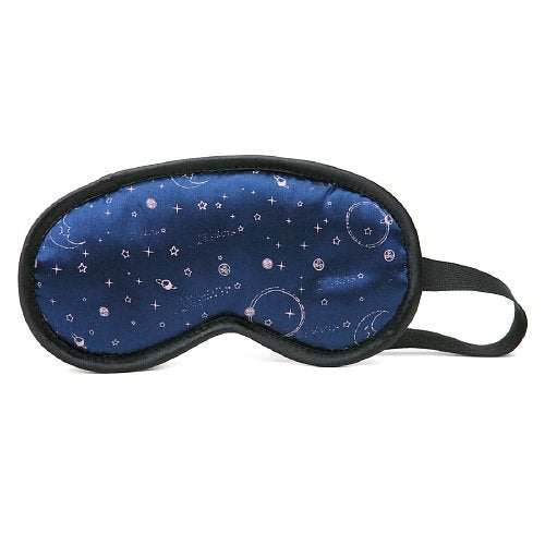 Earth Therapeutics Dream Zone Sleep Mask showing plush cotton-silk texture for gentle eye comfort