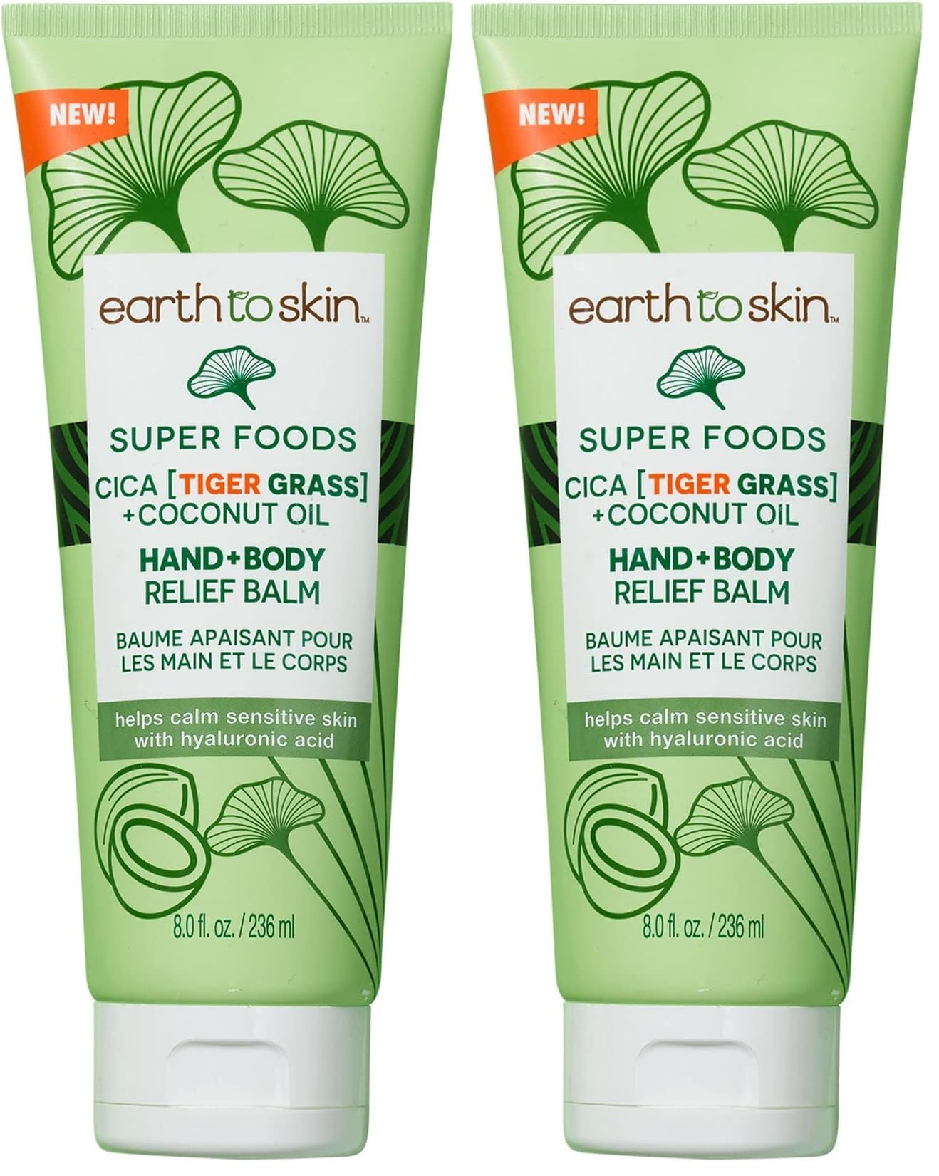 Earth To Skin Cica Tiger Grass balm jar for soothing sensitive skin