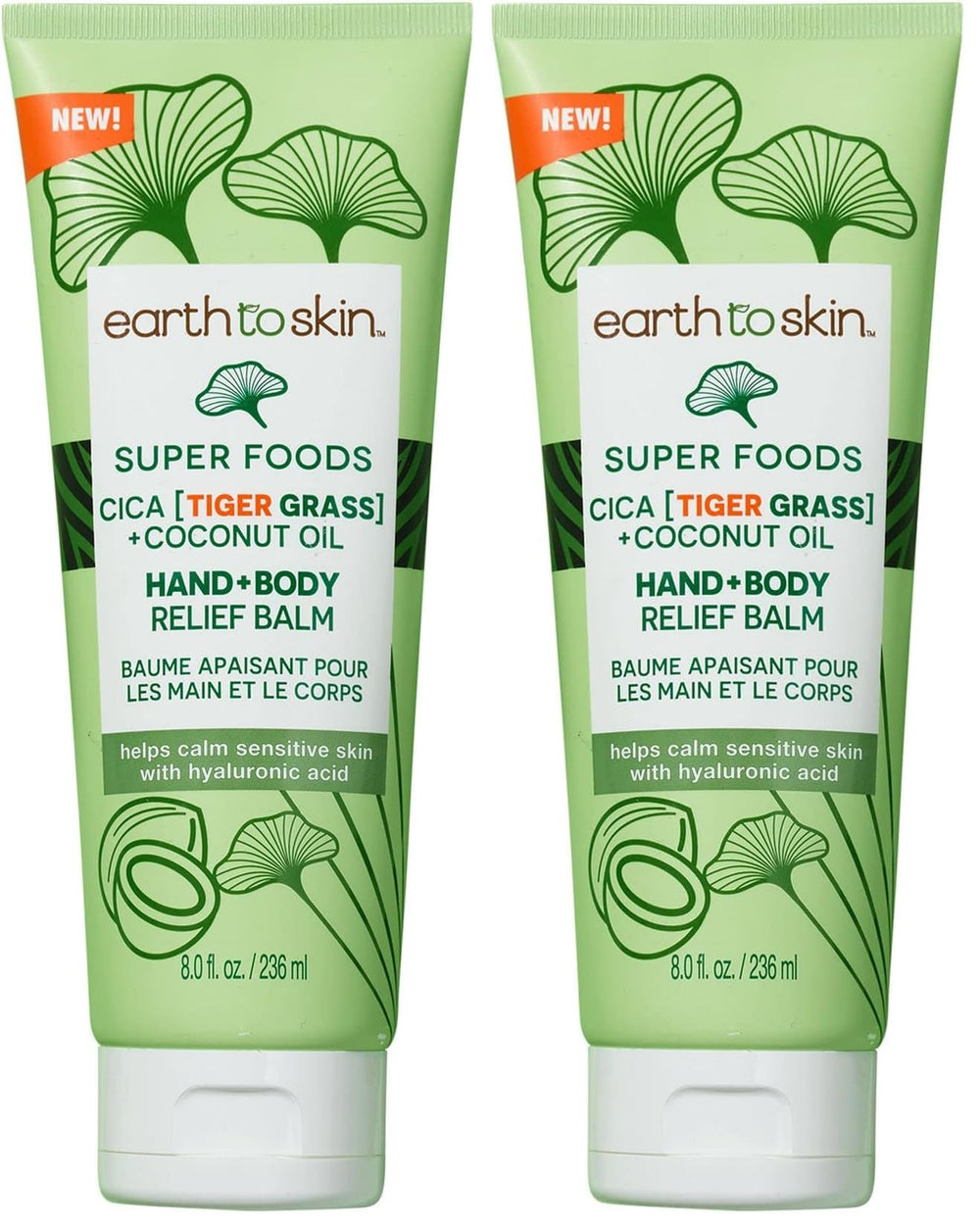 Earth To Skin Cica Tiger Grass balm jar for soothing sensitive skin