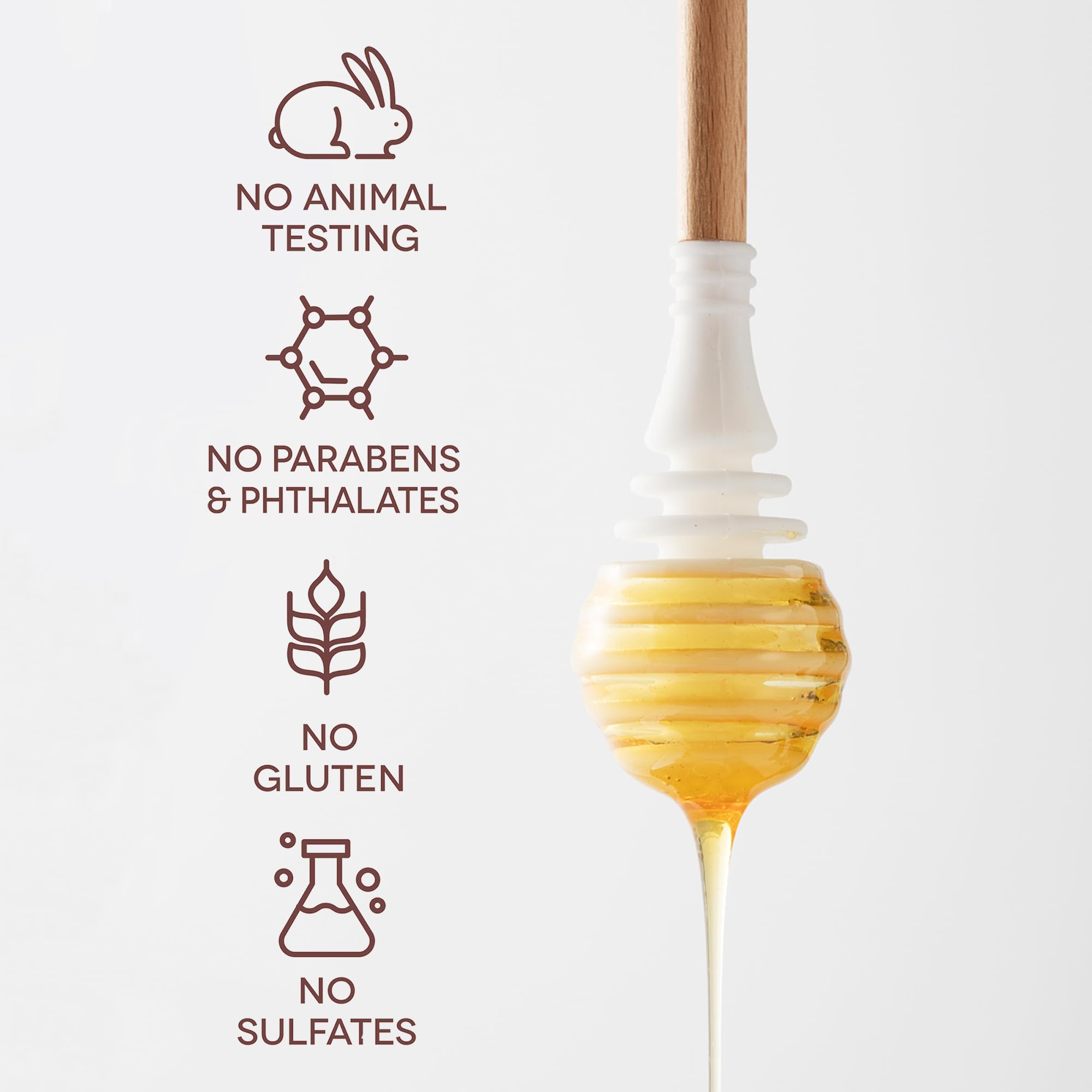 Earth To Skin Hyaluronic Acid and Vitamin E support the skin's moisture barrier.