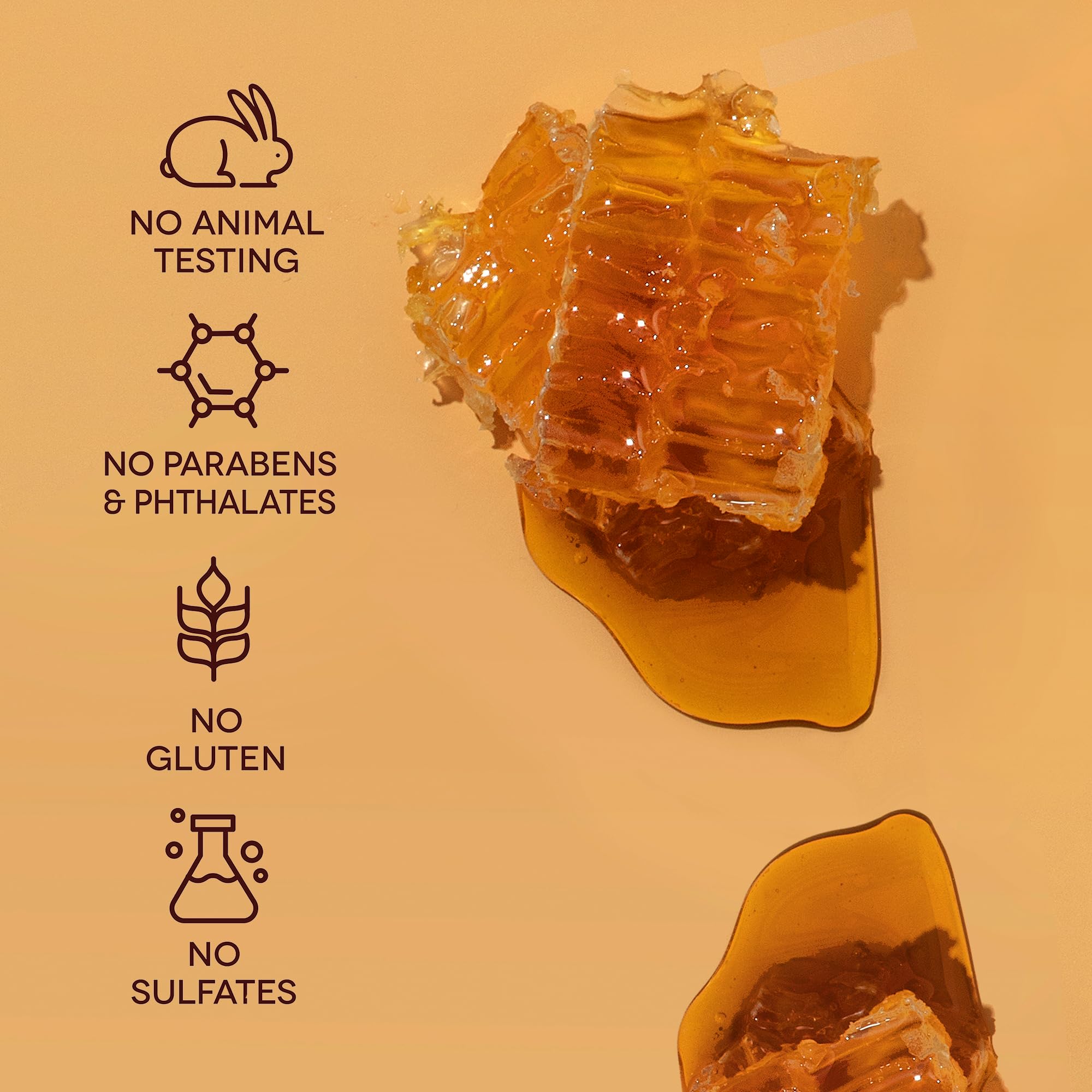 Earth To Skin royal jelly nourishes under-eye area for smoother look.