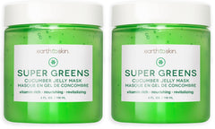 Earth To Skin Super Greens Cucumber Jelly Mask front packaging view highlighting hydration benefits
