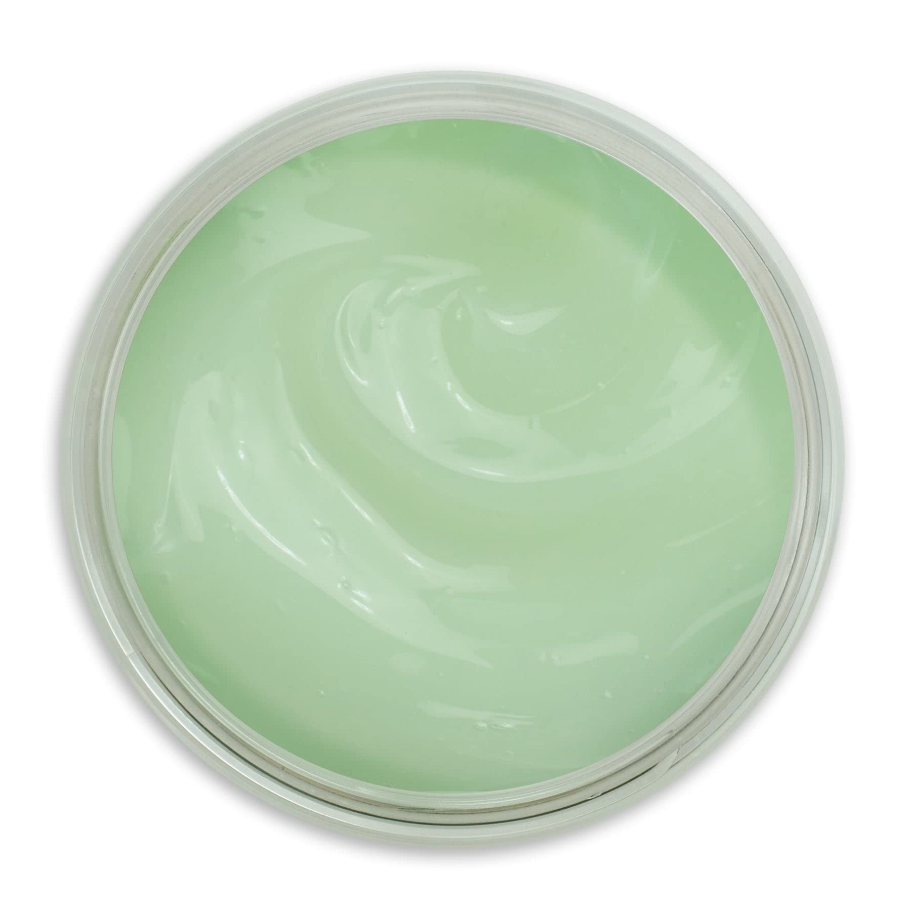 Earth To Skin Super Greens Night Gel Cream close-up texture supports moisture retention.