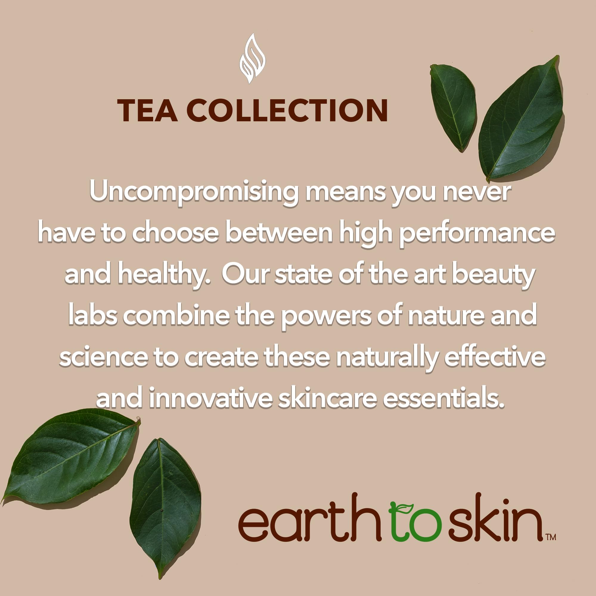 Earth To Skin Tea Time Chamomile Eye Cream texture macro reveals light, non-greasy hydration.