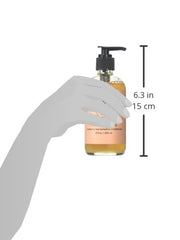 Applying Earth Tu Face Palmarosa + Aloe Face Wash during morning routine for refreshed skin