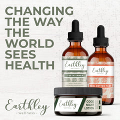 Earthley Wellness Lymphatic Cream with calendula and castor oil for gentle care