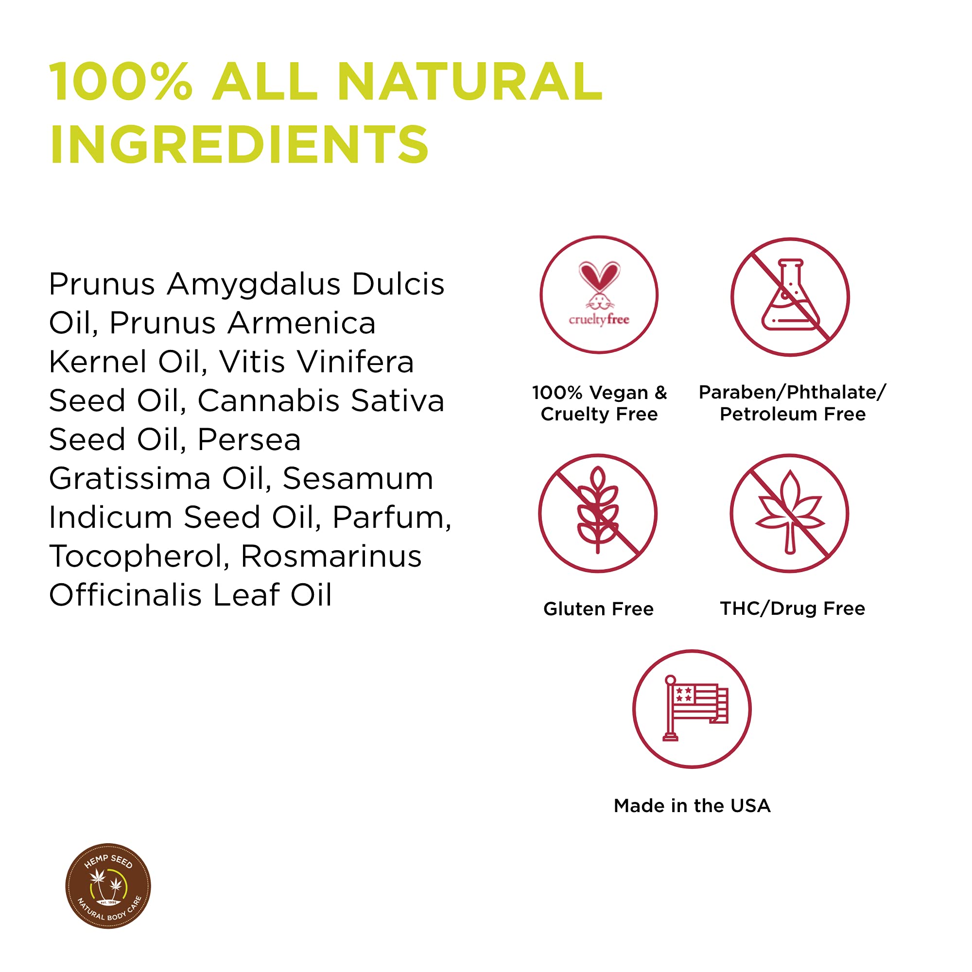 Earthly Body cruelty-free logo indicating vegan formulation.