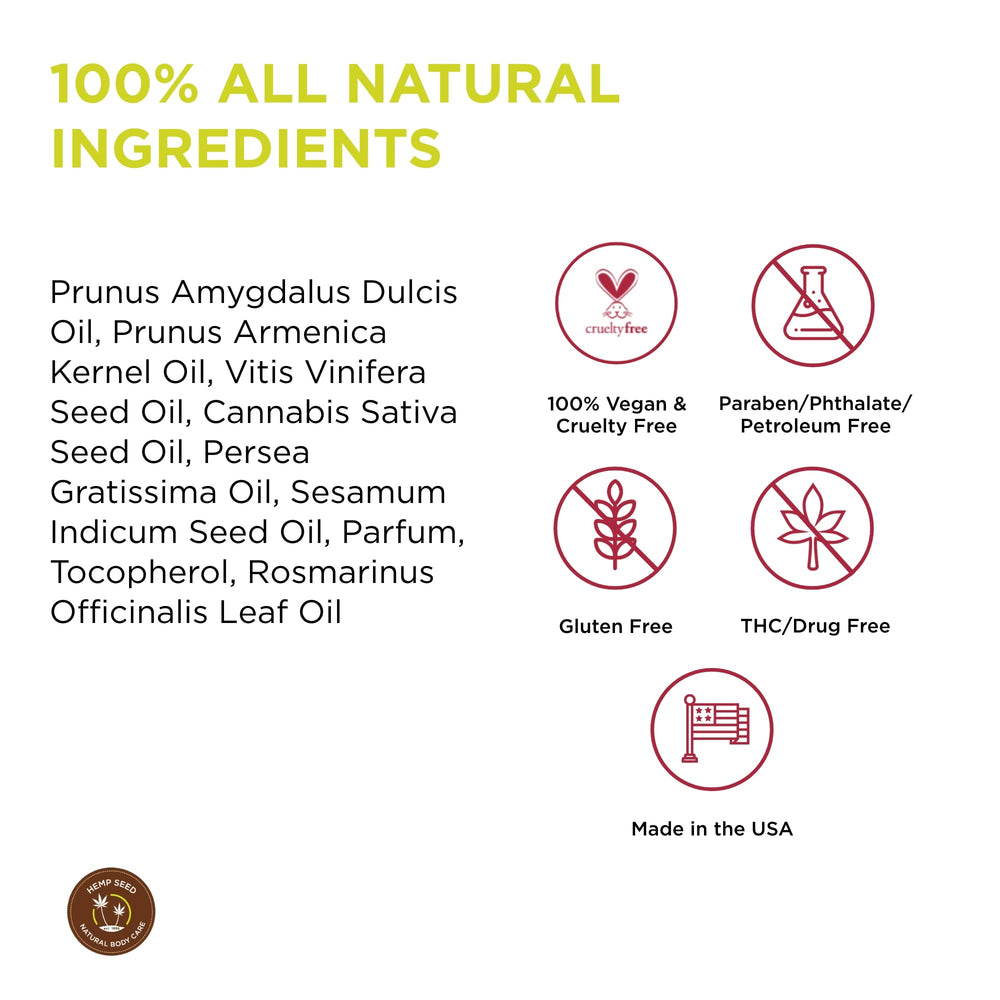 Earthly Body Dreamsicle oil demonstrating silky slip and quick absorption on skin.