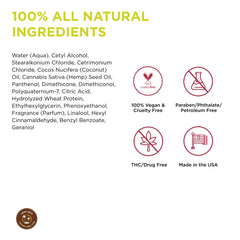 Hair appears silky and soft after using the conditioner.