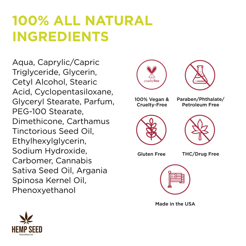 Earthly Body Hemp Seed Massage Oil blends apricot, grapeseed and almond oils.