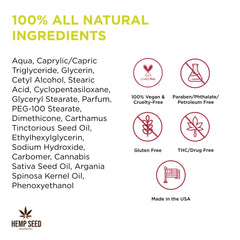 Earthly Body Hemp Seed Massage Oil blends apricot, grapeseed and almond oils.