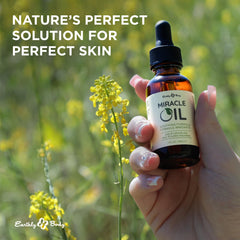 Tea tree oil component in Earthly Body Miracle Oil for gentle care