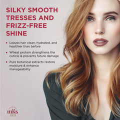 Earthly Body MKS eco Hydrate Conditioner Isle of You bottle delivers lightweight hydration.