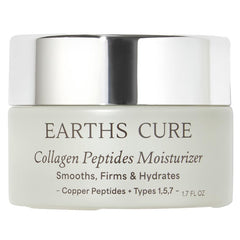 EarthsCure Nano Peptide Moisturizer bottle pour hydrates and smooths skin