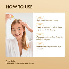 EarthShine unisex scalp care with rosemary and caffeine for all hair types.