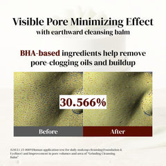 Earthward Pore Perfect Grinding Balm gently removes eye makeup with a soft glide