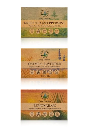 Earthy Essentials lemongrass-bar close-up highlighting bright scent for a refreshing cleanse