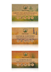 Earthy Essentials lemongrass-bar close-up highlighting bright scent for a refreshing cleanse
