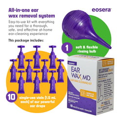 Earwax MD cleaning kit for earbud users supports regular ear maintenance.