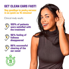Earwax MD cleaning kit rinse bulb shown for safe, simple ear cleaning.