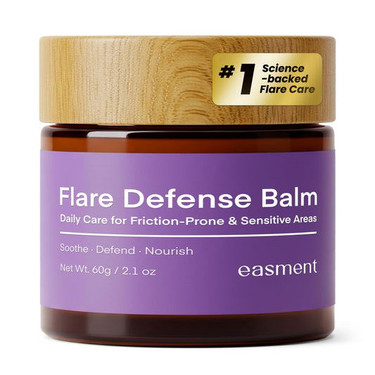 Easment Flare-Defense Balm 2oz tube for HS-prone areas.