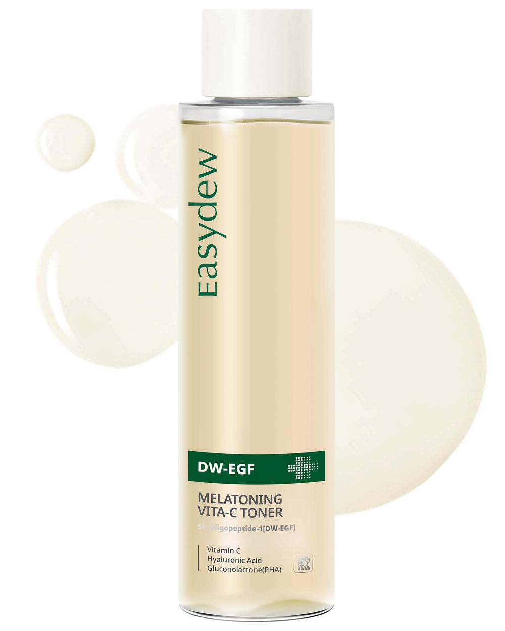 EASYDEW DW-EGF Peptide M Toner bottle front highlights hydrating exfoliation