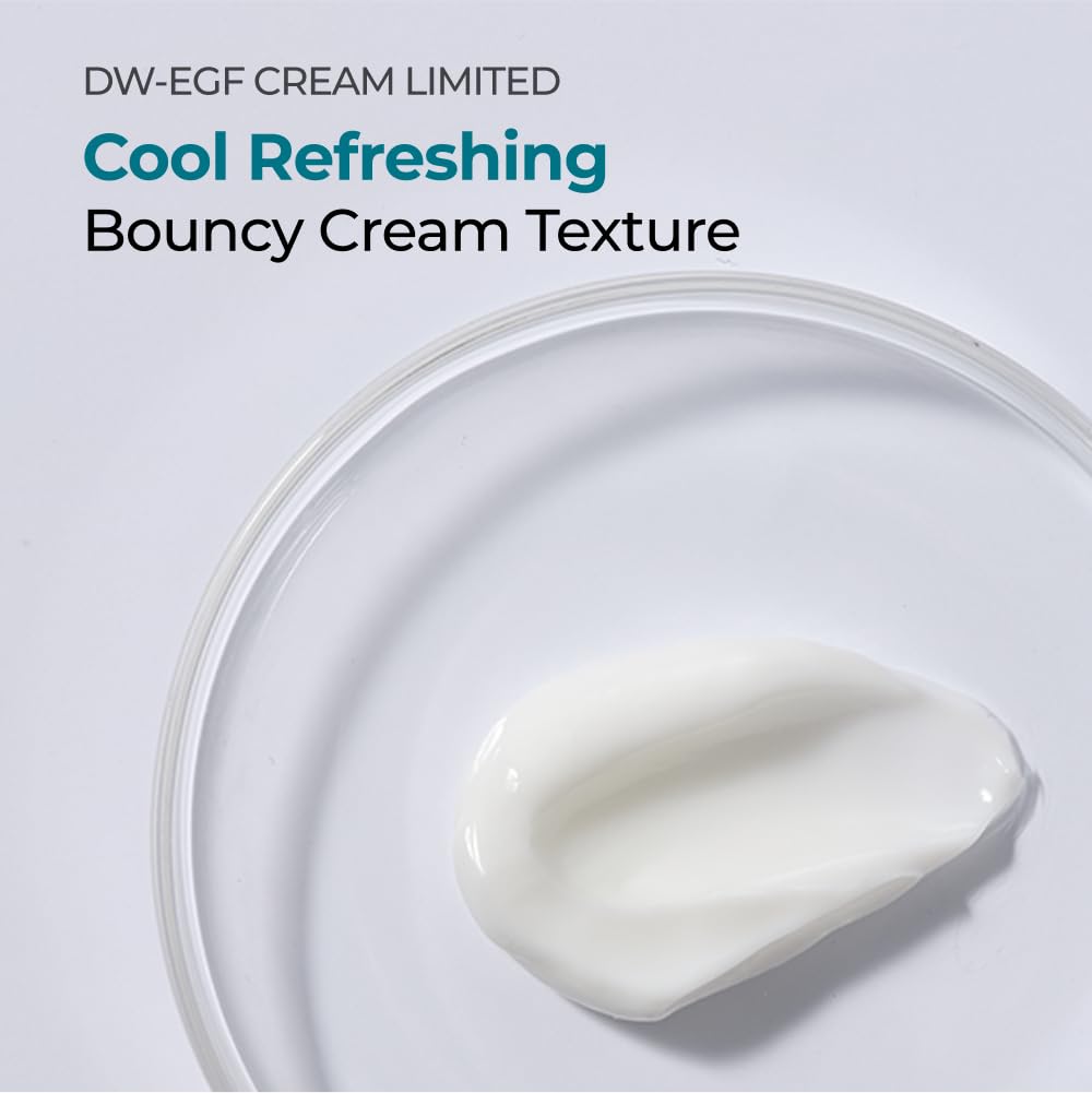 EASYDEW DW-EGF Cream packaging box conveys premium branding