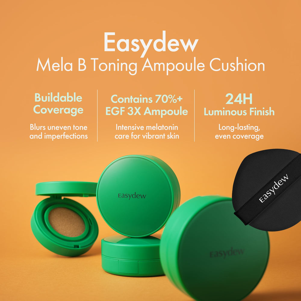 Easydew Mela B refill pack shown for eco-friendly, continued use.