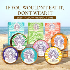 Eat My Face reef-safe packaging supports eco-conscious daily sun care.
