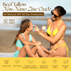 Eat My Face shea butter sea buckthorn oil blend hydrates and nourishes sensitive skin.