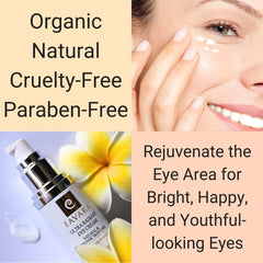 Eavara eye cream with organic aloe vera soothing the eye area