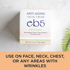 eb5 cream being applied on hand for smooth, easy daily use