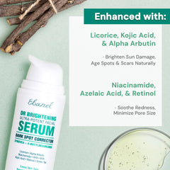 Ebanel alpha-arbutin-clarity-boost emphasizes even tone and reduced discoloration.