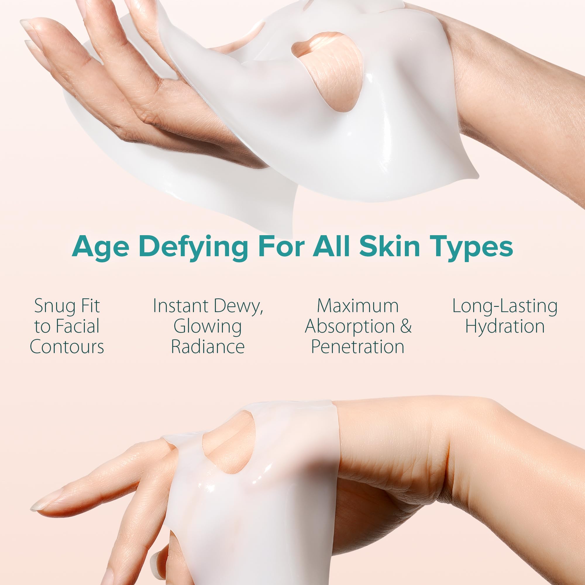 Ebanel Bio Collagen Mask centella rose water soothes skin