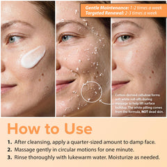 Product designed for use on both face and body to prep skin for serums.