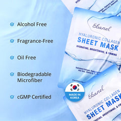 Ebanel fragrance-free microfiber sheet hugs the face for better absorption
