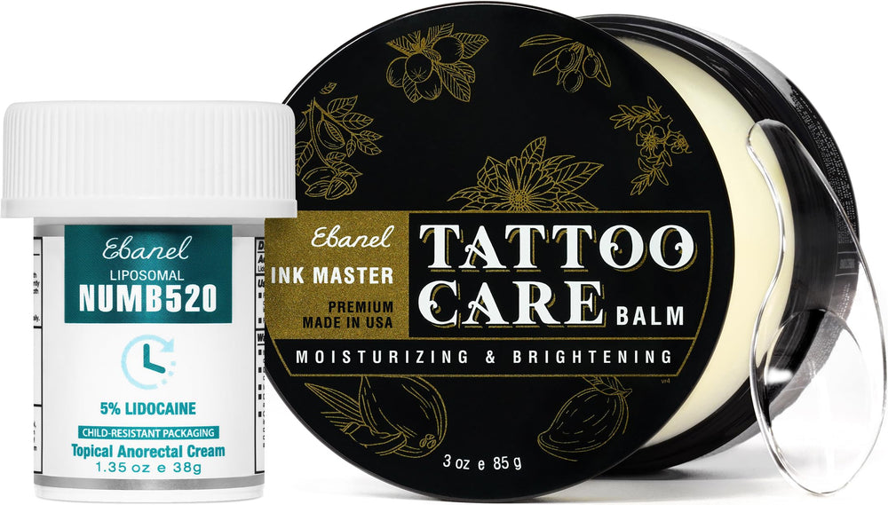 Ebanel Numb520 cream bottle shown for fast topical relief option.