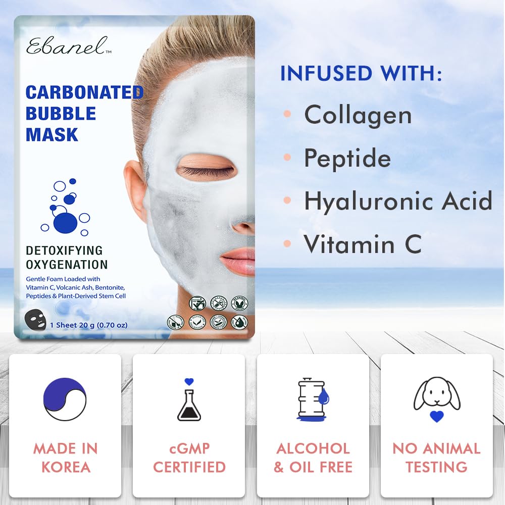Ebanel oxygenating foam application feels tickly and refreshing