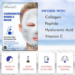 Ebanel oxygenating foam application feels tickly and refreshing
