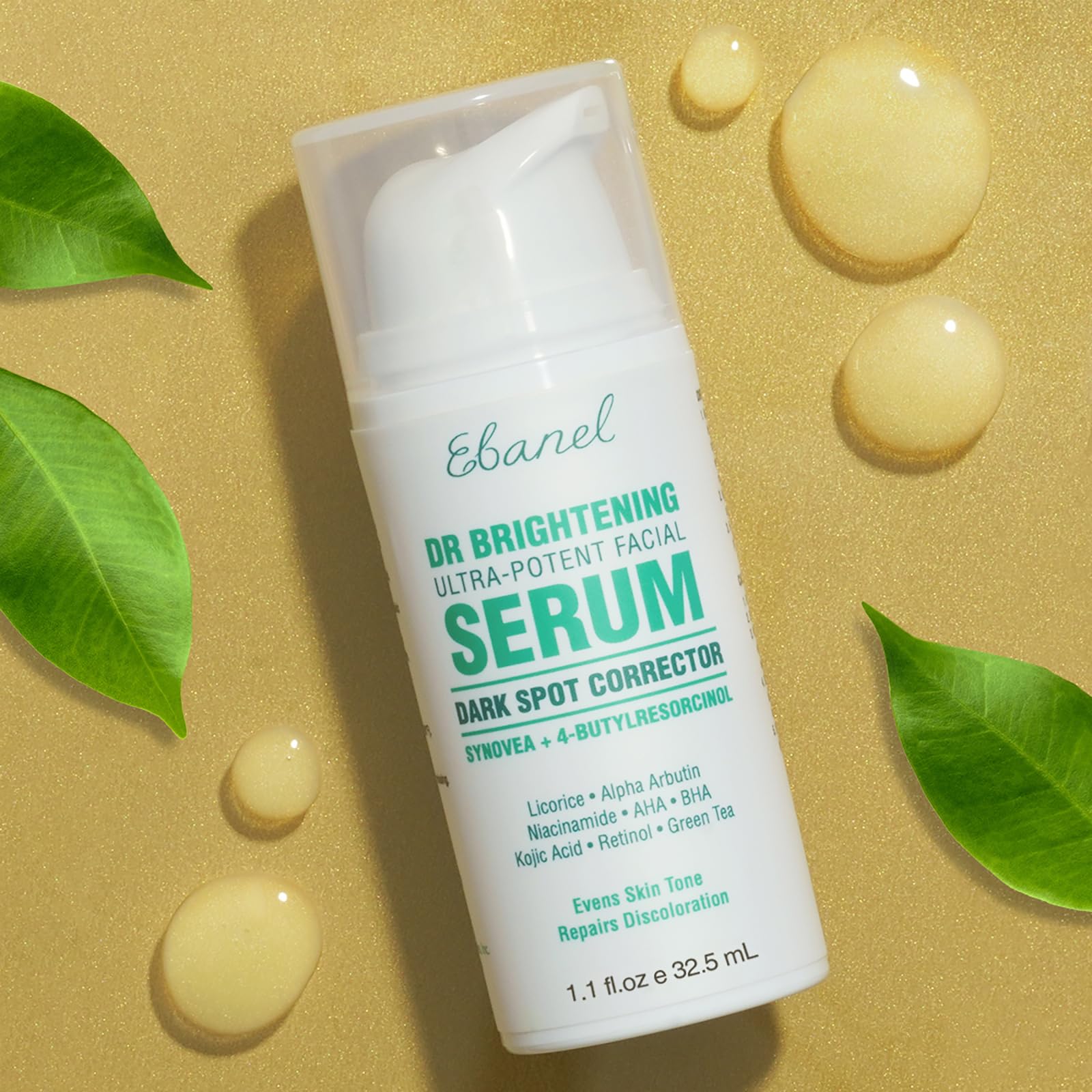 Ebanel retinol-green-tea-azelaic-acid-renewal highlights renewal and calming benefits.