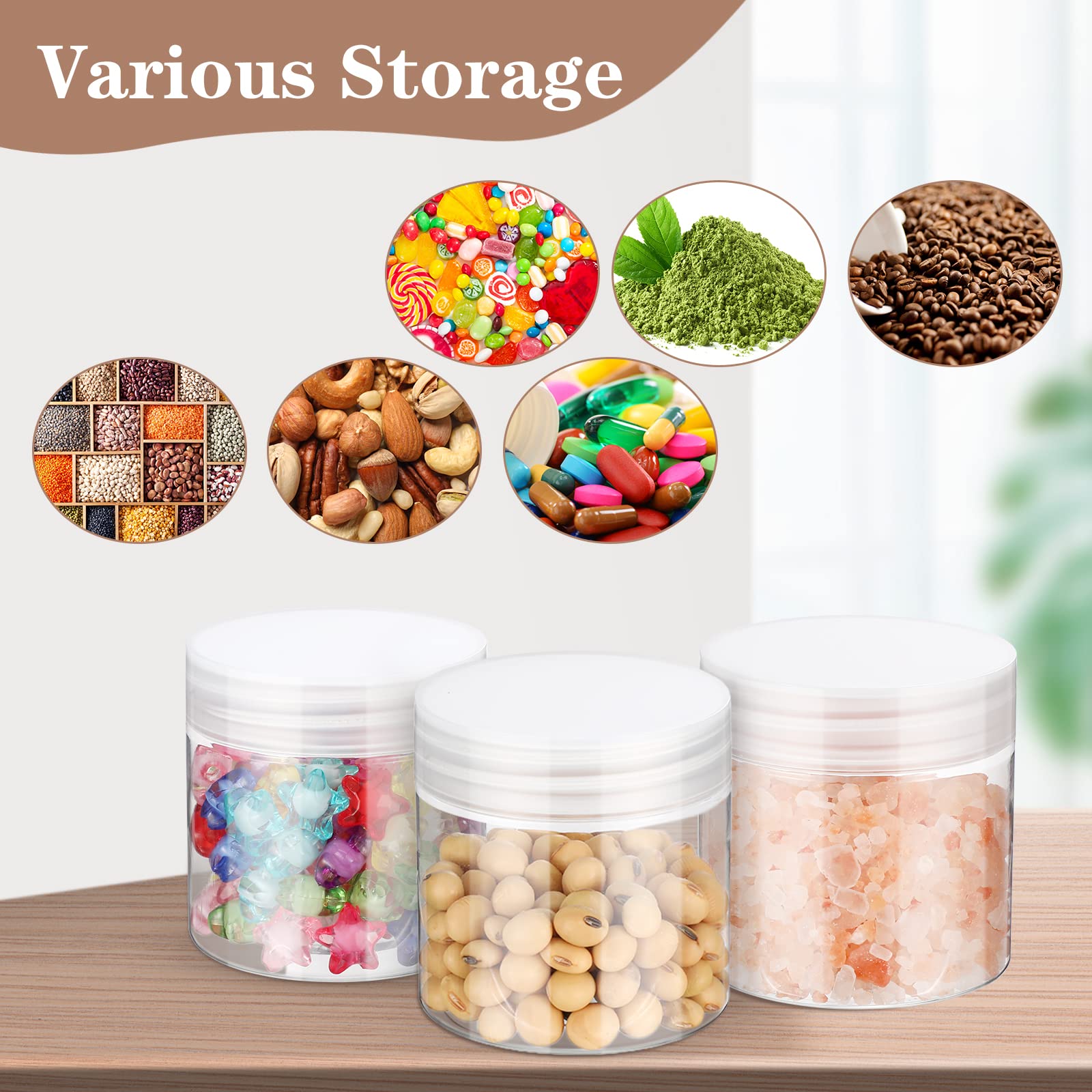 EBOOT leakproof 2oz cosmetic jar with gasket lid.