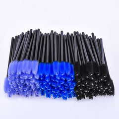 EBOOT mascara wand blue head for quick lash separation while on the move.